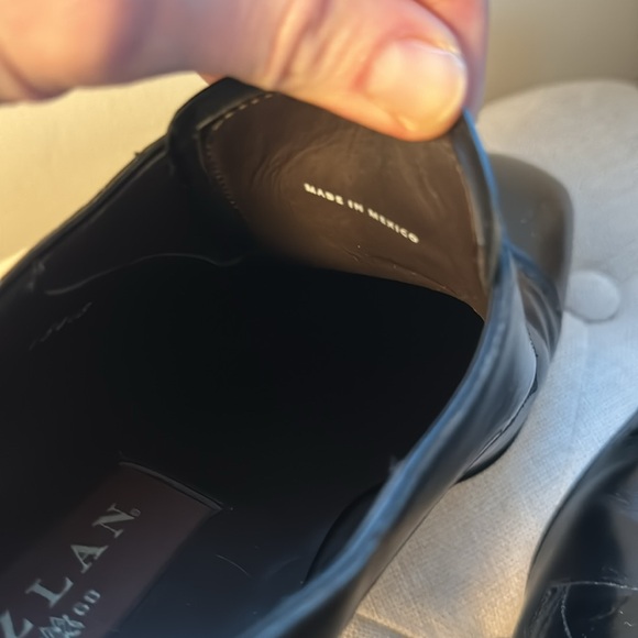 Men’s Mezlan Leather Lace-Up Oxford Dress Shoes - Picture 10 of 11